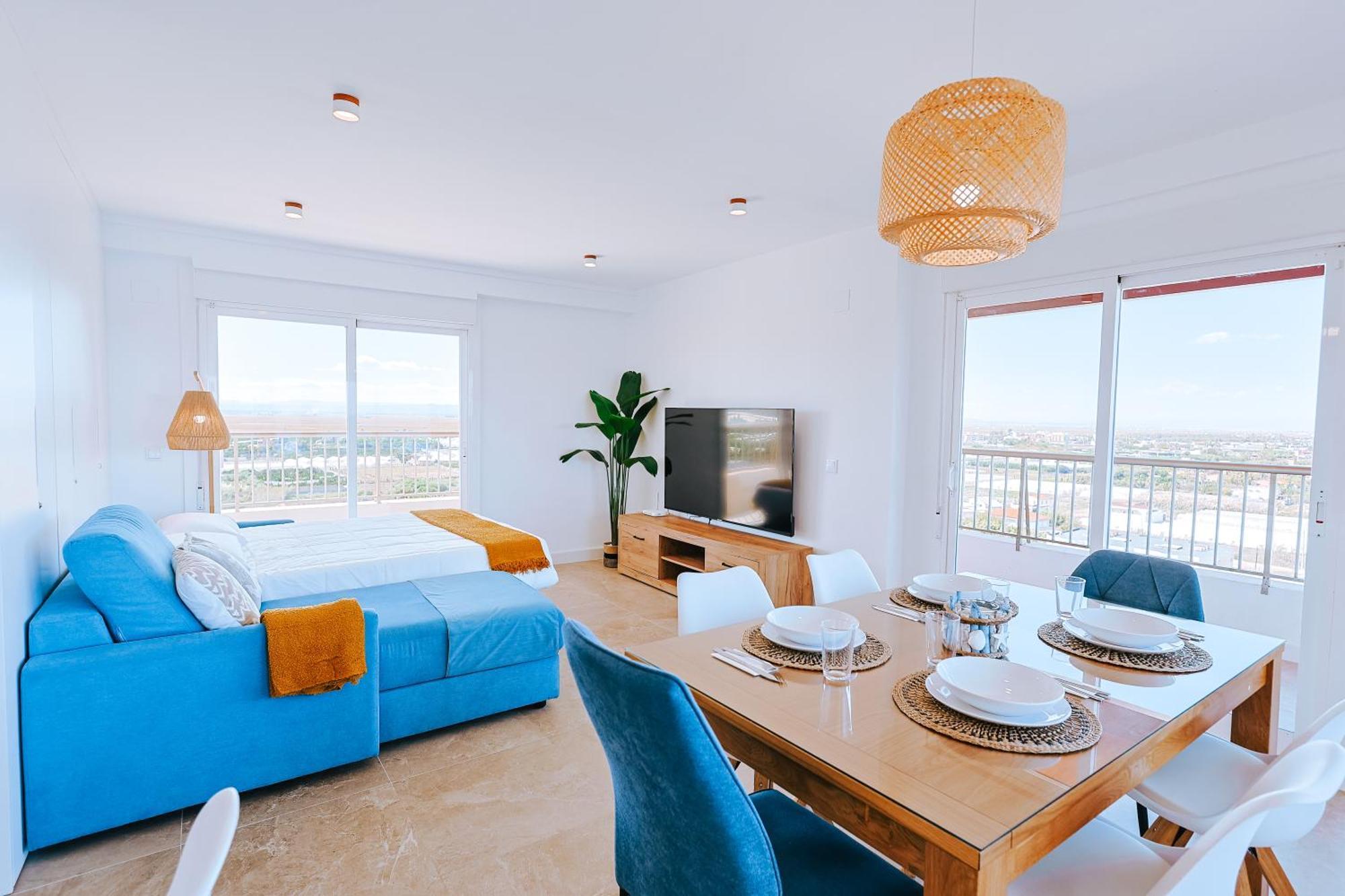 Apartamento Premium Con 5 Piscinas Barbacoa Tenis Frontenis Mareny Blau Exterior photo